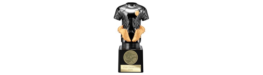 BLACK VIPER FOOTBALL STRIP LEGEND RESIN TROPHY - 5 SIZES - 13.5CM - 21CM BLACK VIPER FOOTBALL STRIP LEGEND RESIN TROPHY - 5 SIZES - 13.5CM - 21CM